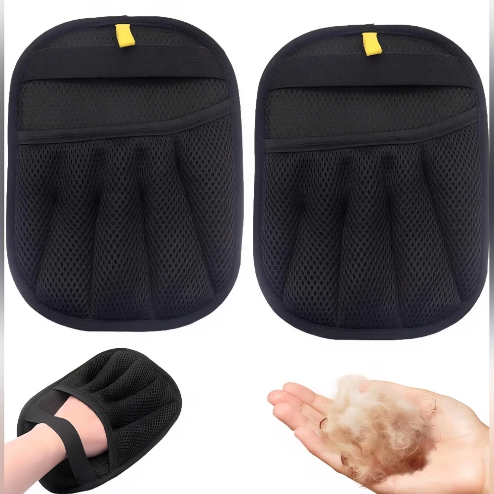 Reusable Pet Hair Remover Glove Efficient Grooming for Pet Hair,‎ for Furniture